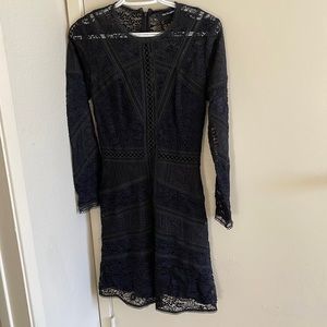 The Kooples black lace dress size XXS